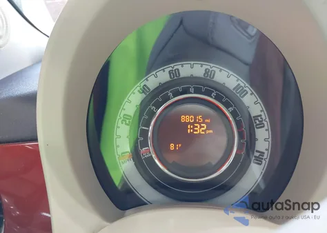 2012 Fiat 500 Pop z USA, uszkodzony, nr VIN 3C3CFFAR2CT352312